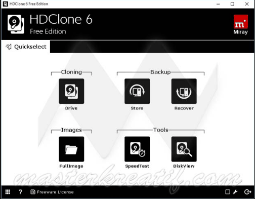 HDClone 6無料エディション